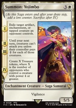 Summon: Yojimbo - Commander: Magic: The Gathering - FINAL FANTASY (Rare) [FIC-28]