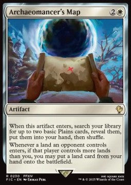 Archaeomancer's Map - Commander: Magic: The Gathering - FINAL FANTASY (Rare) [FIC-230]