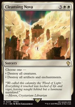 Cleansing Nova - Commander: Magic: The Gathering - FINAL FANTASY (Rare) [FIC-235]