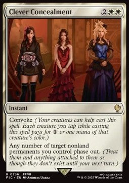Clever Concealment - Commander: Magic: The Gathering - FINAL FANTASY (Rare) [FIC-236]