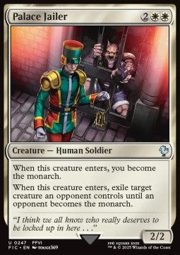 Palace Jailer - Commander: Magic: The Gathering - FINAL FANTASY (Uncommon) [FIC-247]
