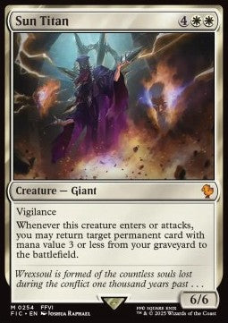 Sun Titan - Commander: Magic: The Gathering - FINAL FANTASY (Mythic) [FIC-254]