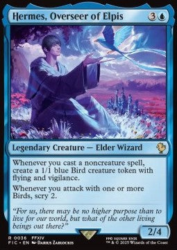 Hermes, Overseer of Elpis - Commander: Magic: The Gathering - FINAL FANTASY (Rare) [FIC-36]
