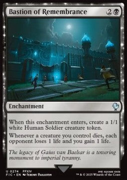 Bastion of Remembrance - Commander: Magic: The Gathering - FINAL FANTASY (Uncommon) [FIC-274]