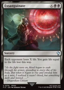 Exsanguinate - Commander: Magic: The Gathering - FINAL FANTASY (Uncommon) [FIC-276]