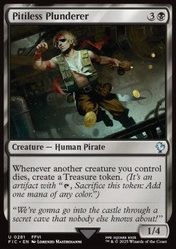 Pitiless Plunderer - Commander: Magic: The Gathering - FINAL FANTASY (Uncommon) [FIC-281]