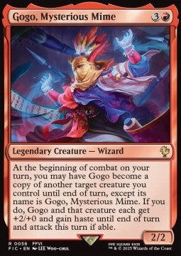 Gogo, Mysterious Mime - Commander: Magic: The Gathering - FINAL FANTASY (Rare) [FIC-56]