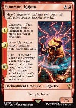 Summon: Kujata - Commander: Magic: The Gathering - FINAL FANTASY (Rare) [FIC-61]