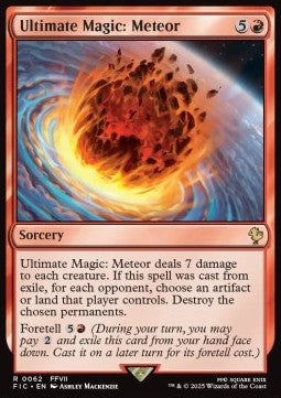 Ultimate Magic: Meteor - Commander: Magic: The Gathering - FINAL FANTASY (Rare) [FIC-62]