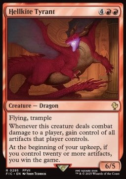 Hellkite Tyrant - Commander: Magic: The Gathering - FINAL FANTASY (Rare) [FIC-295]