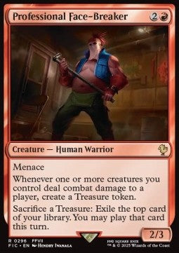 Professional Face-Breaker - Commander: Magic: The Gathering - FINAL FANTASY (Rare) [FIC-296]