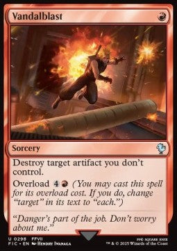 Vandalblast - Commander: Magic: The Gathering - FINAL FANTASY (Uncommon) [FIC-298]