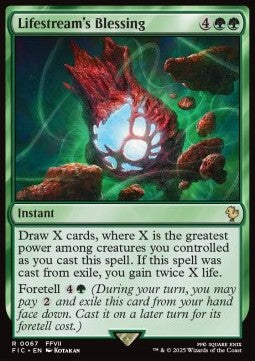 Lifestream's Blessing - Commander: Magic: The Gathering - FINAL FANTASY (Rare) [FIC-67]