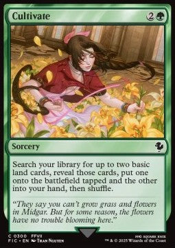 Cultivate - Commander: Magic: The Gathering - FINAL FANTASY (Common) [FIC-300]