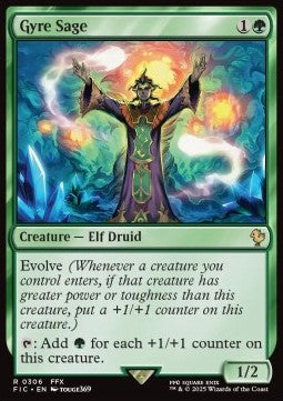 Gyre Sage - Commander: Magic: The Gathering - FINAL FANTASY (Rare) [FIC-306]