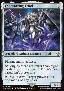 The Warring Triad - Commander: Magic: The Gathering - FINAL FANTASY (Rare) [FIC-99]