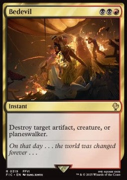 Bedevil - Commander: Magic: The Gathering - FINAL FANTASY (Rare) [FIC-319]