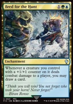 Bred for the Hunt - Commander: Magic: The Gathering - FINAL FANTASY (Uncommon) [FIC-321]