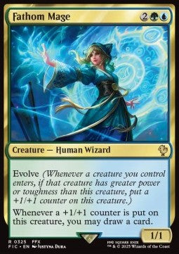 Fathom Mage - Commander: Magic: The Gathering - FINAL FANTASY (Rare) [FIC-325]