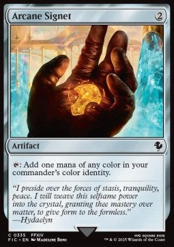 Arcane Signet (V.4) - Commander: Magic: The Gathering - FINAL FANTASY (Uncommon) [FIC-335]