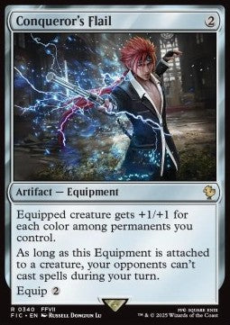 Conqueror's Flail - Commander: Magic: The Gathering - FINAL FANTASY (Rare) [FIC-340]