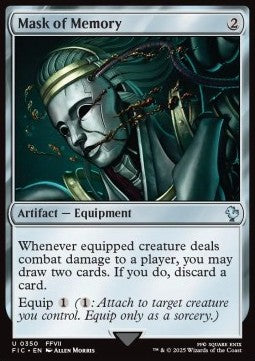 Mask of Memory - Commander: Magic: The Gathering - FINAL FANTASY (Uncommon) [FIC-350]