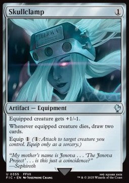 Skullclamp - Commander: Magic: The Gathering - FINAL FANTASY (Uncommon) [FIC-355]