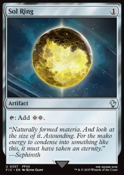 Sol Ring (V.2) - Commander: Magic: The Gathering - FINAL FANTASY (Uncommon) [FIC-357]