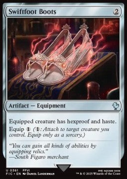 Swiftfoot Boots - Commander: Magic: The Gathering - FINAL FANTASY (Uncommon) [FIC-361]