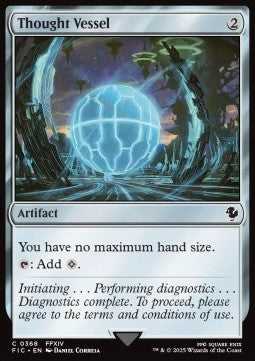 Thought Vessel - Commander: Magic: The Gathering - FINAL FANTASY (Common) [FIC-368]