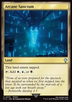 Arcane Sanctum - Commander: Magic: The Gathering - FINAL FANTASY (Uncommon) [FIC-373]