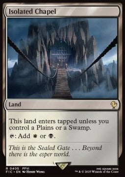 Isolated Chapel - Commander: Magic: The Gathering - FINAL FANTASY (Rare) [FIC-405]