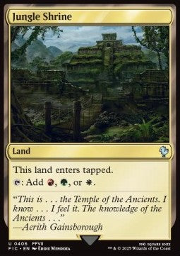 Jungle Shrine - Commander: Magic: The Gathering - FINAL FANTASY (Uncommon) [FIC-406]