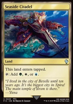 Seaside Citadel - Commander: Magic: The Gathering - FINAL FANTASY (Uncommon) [FIC-420]