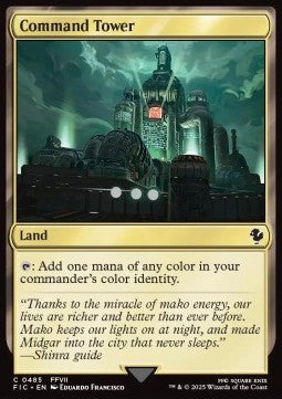 Command Tower (V.3) - Commander: Magic: The Gathering - FINAL FANTASY (Common) [FIC-485]