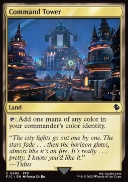 Command Tower (V.4) - Commander: Magic: The Gathering - FINAL FANTASY (Common) [FIC-486]