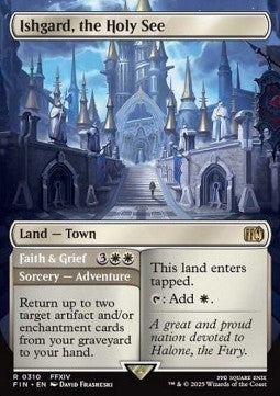 Ishgard, the Holy See // Faith & Grief - Magic: The Gathering - FINAL FANTASY: Extras (Rare) [XFIN-310]