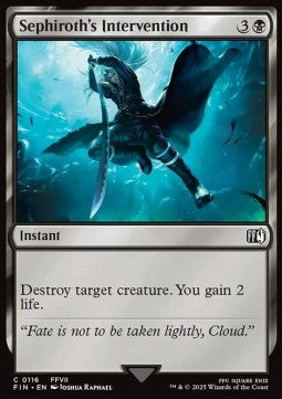 Sephiroth's Intervention - Magic: The Gathering - FINAL FANTASY (Common) [FIN-116]