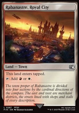 Rabanastre, Royal City - Magic: The Gathering - FINAL FANTASY (Land) [FIN-287]