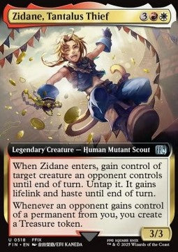 Zidane, Tantalus Thief (V.2) - Magic: The Gathering - FINAL FANTASY: Extras (Uncommon) [XFIN-518]