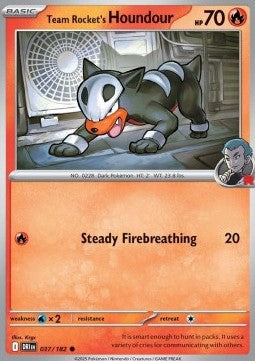 Team Rocket's Houndour - Destined Rivals (Common) [DRI-037]