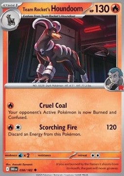 Team Rocket's Houndoom - Destined Rivals (Uncommon) [DRI-038]