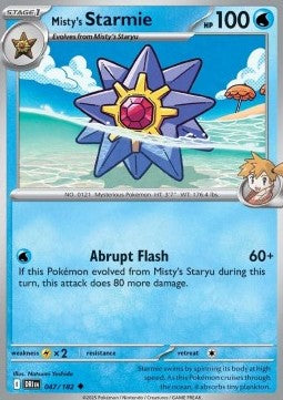 Misty's Starmie - Destined Rivals (Uncommon) [DRI-047]