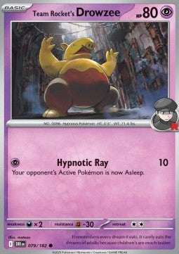 Team Rocket's Drowzee - Destined Rivals (Common) [DRI-079]