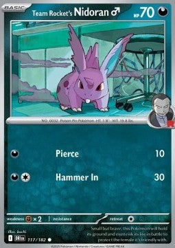 Team Rocket's Nidoran - Destined Rivals (Common) [DRI-117]