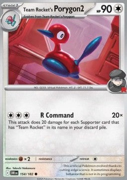 Team Rocket's Porygon2 - Destined Rivals (Common) [DRI-154]
