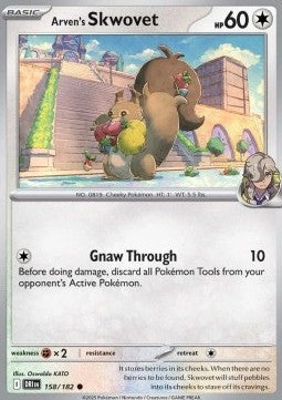 Arven's Skwovet - Destined Rivals (Common) [DRI-158]