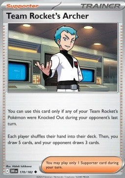 Team Rocket's Archer - Destined Rivals (Uncommon) [DRI-170]