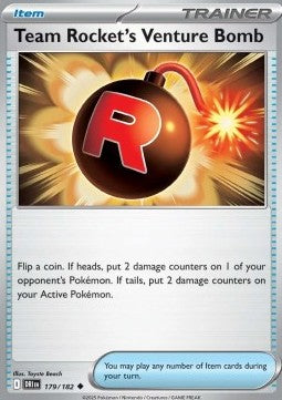 Team Rocket's Venture Bomb - Destined Rivals (Uncommon) [DRI-179]