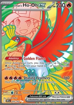 Ethan's Ho-Oh ex - Destined Rivals (Ultra Rare) [DRI-209]